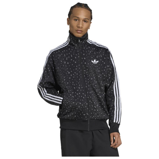 Adidas Ανδρική ζακέτα Firebird Loose Leopard Track Top